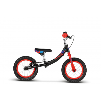 Detský bicykel 12 Kross Kid Mini Čierno-červený